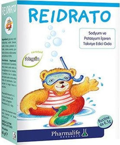 Reidrato Sodyum Ve Potasyum İçeren Takviye grıda 10 Saşe