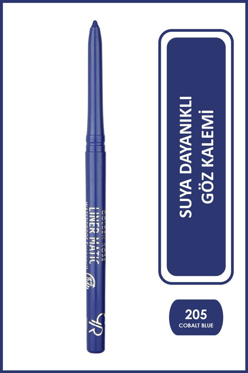 Liner Matic Waterproof Eyepencil - Suya Dayanıklı Göz Kalemi No:205 Cobalt Blue