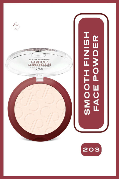 Smooth Finish Face Powder No: 203 - İpeksi Dokulu Sabitleyici Pudra