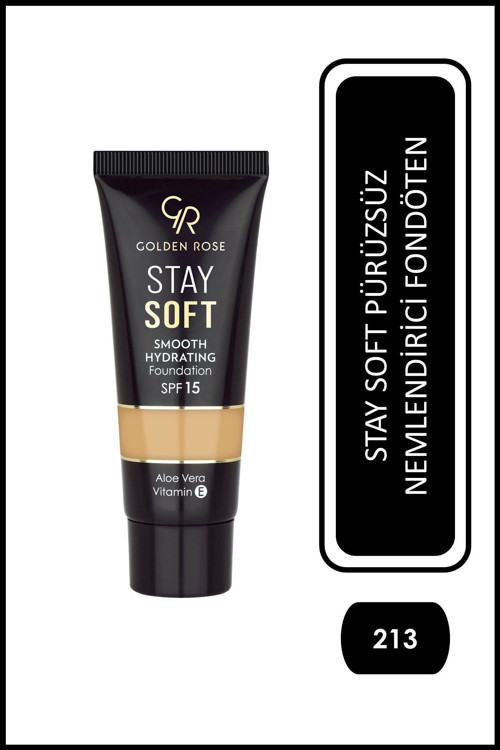 Stay Soft Smooth Hydrating Foundation No: 213 - Nemlendirici Fondöten Spf 15