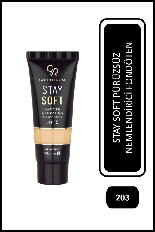 Stay Soft Smooth Hydrating Foundation No: 203 - Nemlendirici Fondöten Spf 15
