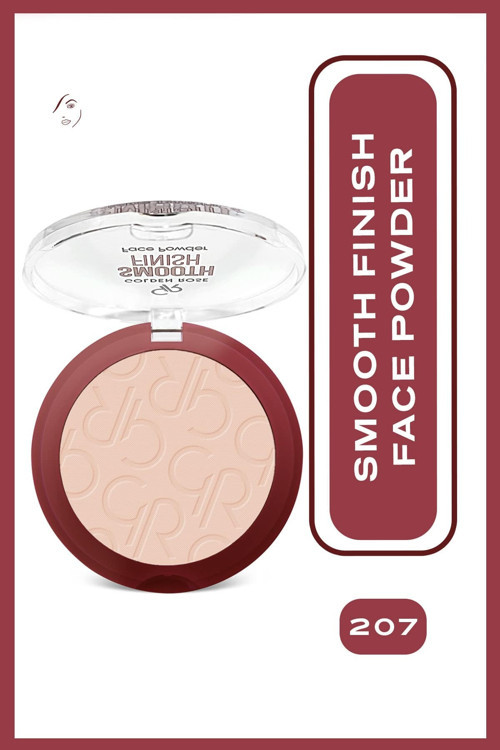 Smooth Finish Face Powder No: 207 - İpeksi Dokulu Sabitleyici Pudra