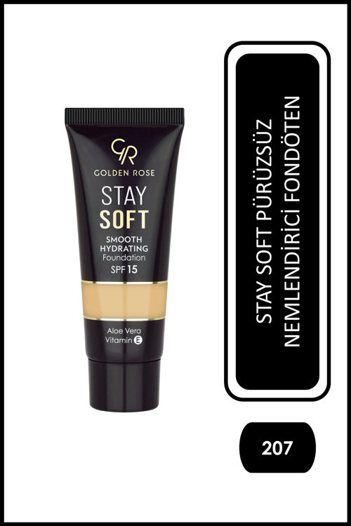Stay Soft Smooth Hydrating Foundation No: 207 - Nemlendirici Fondöten Spf 15