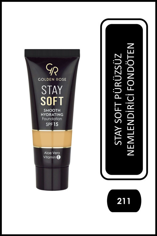 Stay Soft Smooth Hydrating Foundation No: 211 - Nemlendirici Fondöten Spf 15