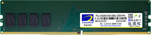 MDD48GB3200D, 8GB, DDR4, 3200MHz, 1.2V Desktop Ram