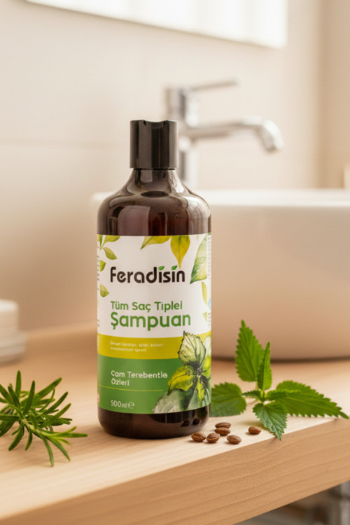 Tüm Saç Tipleri Için Şampuan 500 Ml. Gimdes Helal Sertifikalı