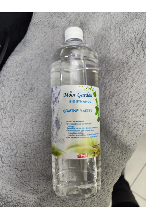 1 Litre Yenilenebilir Enerji Kaynağı Bioethanol Şömine Yakıtı Kokusuz Dumansız