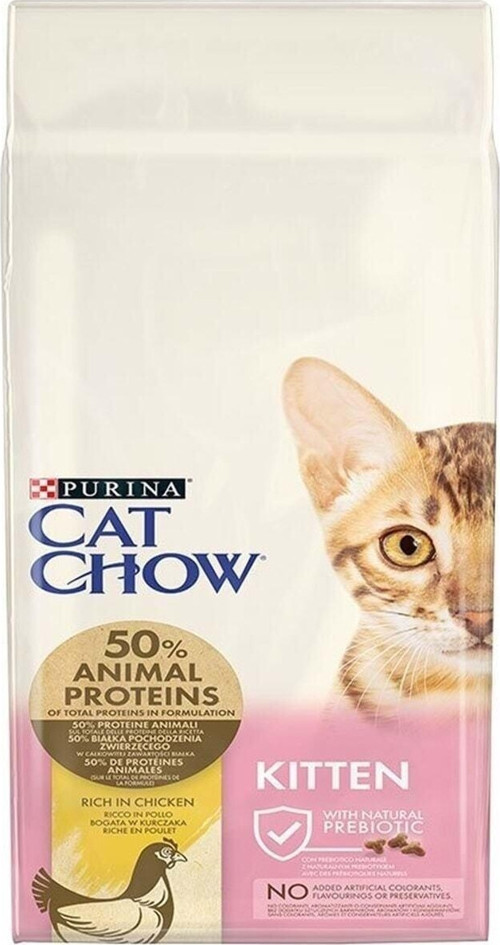 Cat Chow Kitten Tavuklu Yavru Kedi Maması 15 Kg.