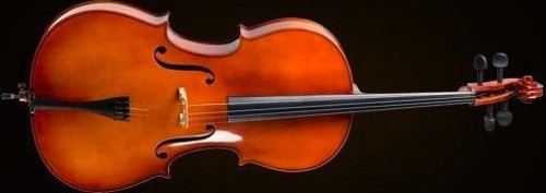 CELLO KILIFLI+YAY+REÇİNE, 3/4 SCALE, FRENCH STYLE,