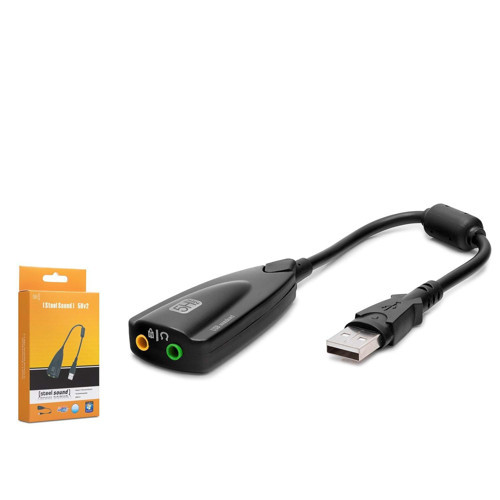 Hdx5254 Usb Harici Ses Kartı 7.1 Siyah
