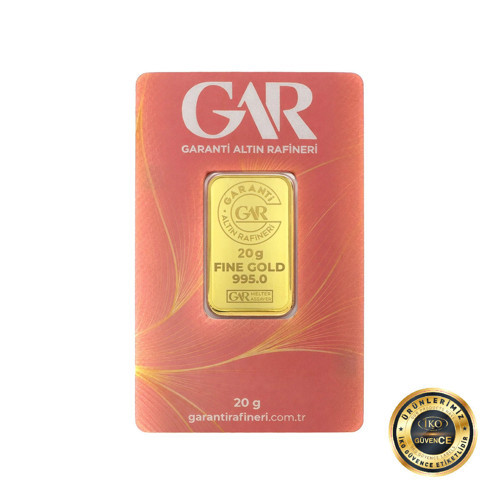 20 gr 24 Ayar GAR Gram Altın