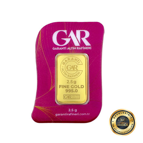 2.5 gr 24 Ayar GAR Gram Altın