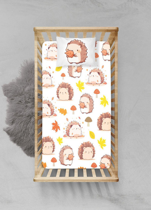 %100 Pamuklu Lastikli Çarşaf Seti - (60x120+15cm) - PLCS22023310