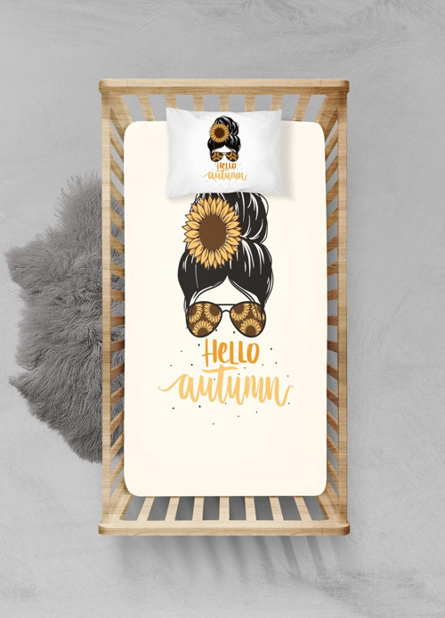 %100 Pamuklu Lastikli Çarşaf Seti - (120x200+20cm) - PLCS82023312