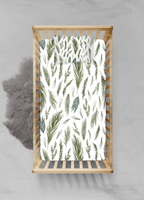 %100 Pamuklu Lastikli Çarşaf Seti - (55x95+15cm) - PLCS12023313
