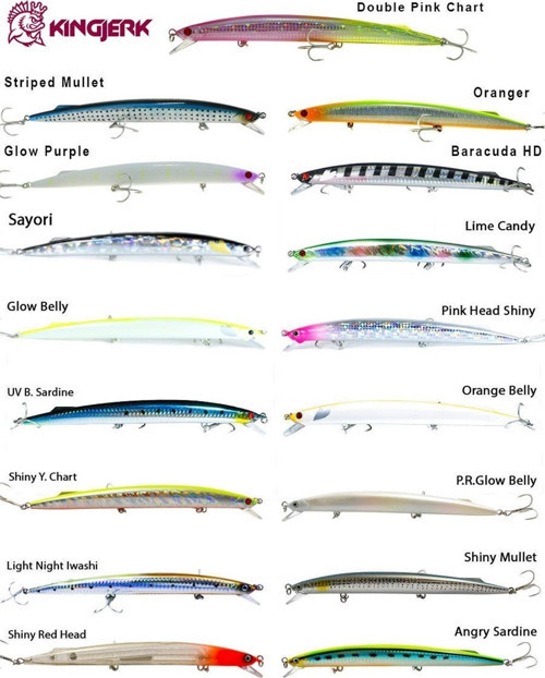 FUJIN Kingjerk Sinking 19cm 34gr Maket Balık 122 Strong Sardine