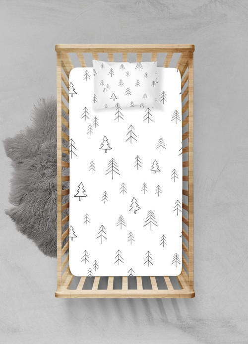 %100 Pamuklu Lastikli Çarşaf Seti - (80x140+15cm) - PLCS52023317