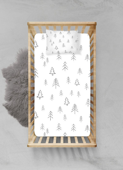 %100 Pamuklu Lastikli Çarşaf Seti - (100x200+20cm) - PLCS72023317