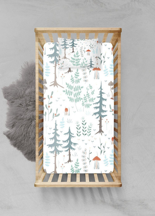 %100 Pamuklu Lastikli Çarşaf Seti - (100x200+20cm) - PLCS72023322