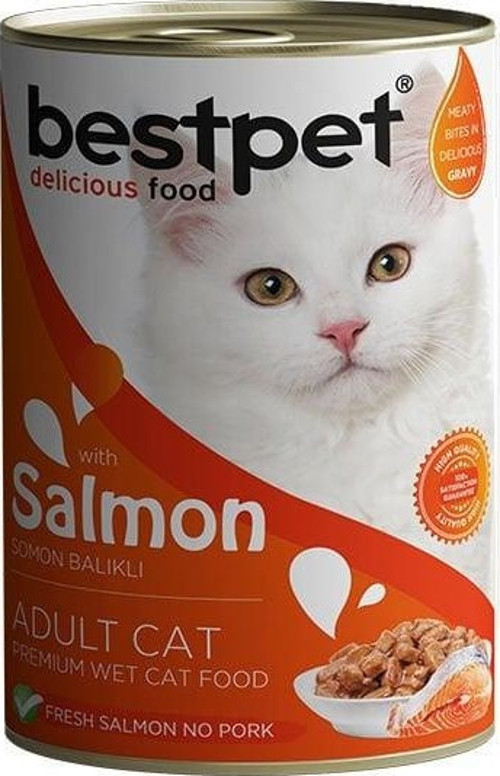 Somonlu Jöleli Yetişkin Konserve Kedi Maması 400 Gr
