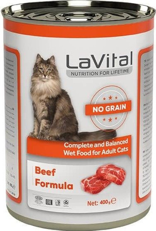 Adult Tahılsız Biftekli Yetişkin Konserve Kedi Maması 400 Gr