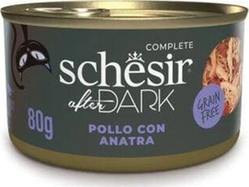 After Dark Et Suyu içinde Tavuklu ve Ördekli Yetişkin Kedi Konservesi 80 Gr