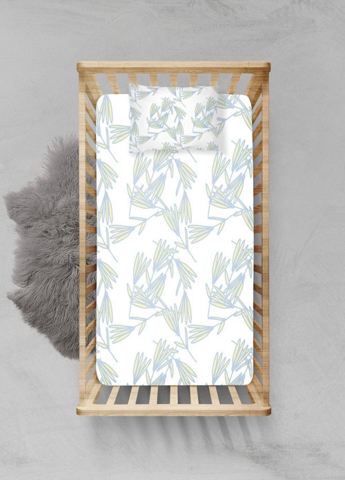 %100 Pamuklu Lastikli Çarşaf Seti - (100x200+20cm) - PLCS72023331