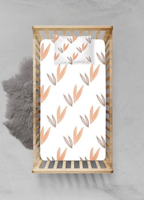%100 Pamuklu Lastikli Çarşaf Seti - (70x110+15cm) - PLCS32023333