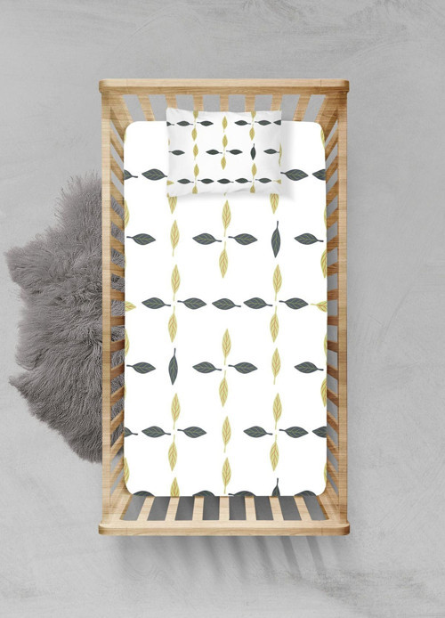 %100 Pamuklu Lastikli Çarşaf Seti - (60x120+15cm) - PLCS22023339