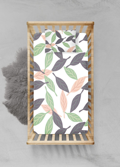 %100 Pamuklu Lastikli Çarşaf Seti - (55x95+15cm) - PLCS12023341