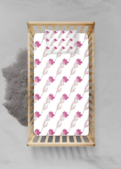 %100 Pamuklu Lastikli Çarşaf Seti - (120x200+20cm) - PLCS82023344