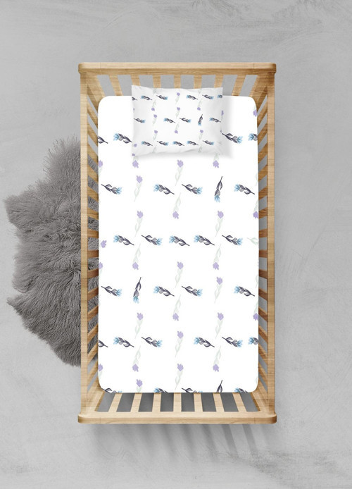 %100 Pamuklu Lastikli Çarşaf Seti - (70x110+15cm) - PLCS32023345