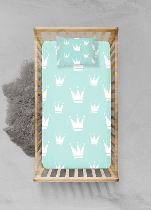 %100 Pamuklu Lastikli Çarşaf Seti - (60x120+15cm) - PLCS22023347