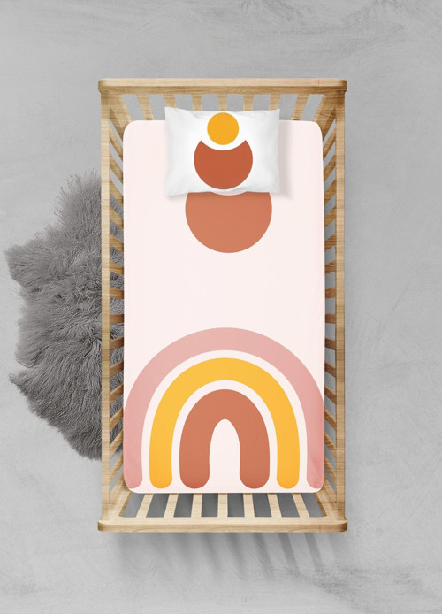 %100 Pamuklu Lastikli Çarşaf Seti - (70X110 15CM) - Plcs32023008