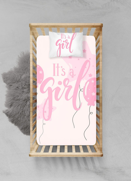 %100 Pamuklu Lastikli Çarşaf Seti - (55x95+15cm) - PLCS12023010