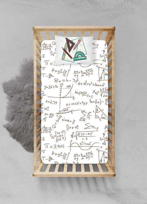 %100 Pamuklu Lastikli Çarşaf Seti - (55x95+15cm) - PLCS12023019