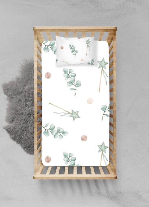 %100 Pamuklu Lastikli Çarşaf Seti - (70x110+15cm) - PLCS32023041