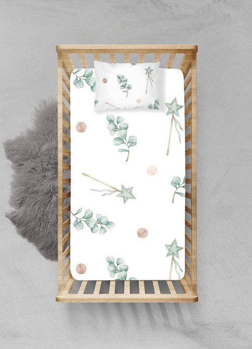 %100 Pamuklu Lastikli Çarşaf Seti - (80x140+15cm) - PLCS52023041
