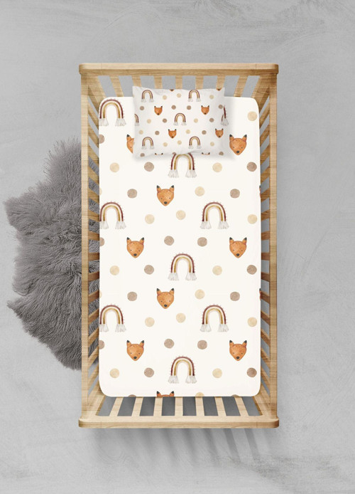 %100 Pamuklu Lastikli Çarşaf Seti - (70x110+15cm) - PLCS32023054