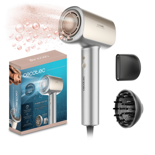 Dryglam Nano Plasma Aluminum Saç Kurutma Makinesi | İyonik Güçlü Profesyonel Fön Makinesi