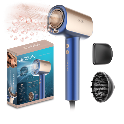 Dryglam Nano Plasma Blue Saç Kurutma Makinesi | İyonik Fön Makinesi