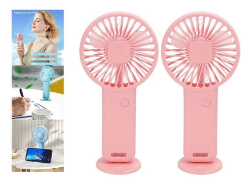 2 ADET MİNİ FAN,TELEFON TUTUCU,PORTATİF EL VANTİLATÖRÜ 9,3x19cm USB ŞARJLI EL FANI