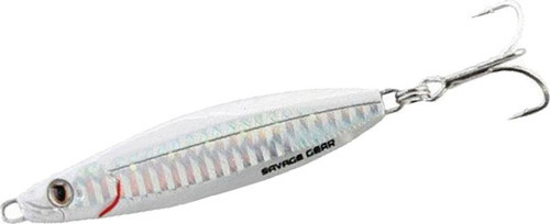 Psycho Sprat 28g Metal Jig Yem French Bone Silver