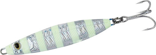 Psycho Sprat 35g Metal Jig Yem Glow Zebra