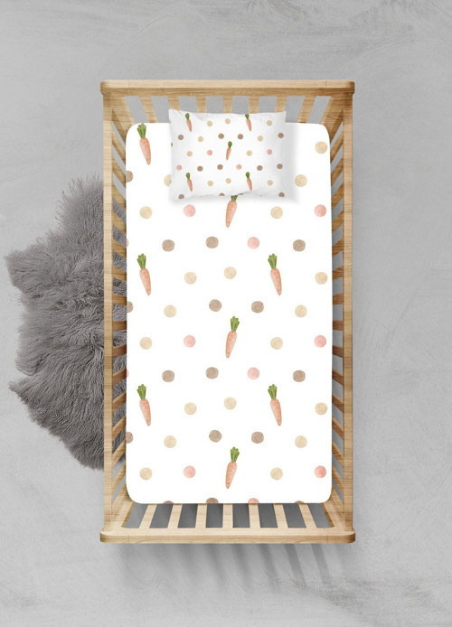 %100 Pamuklu Lastikli Çarşaf Seti - (80x140+15cm) - PLCS52023058