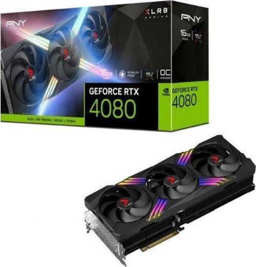 GEFORCE RTX 4080 XLR8 GAMİNG VERTO 16GB GDDR6 256 BİTB OVERCLOCKED TRİPLE FAN