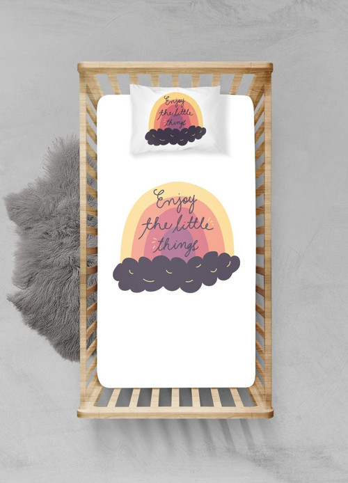 %100 Pamuklu Lastikli Çarşaf Seti - (55x95+15cm) - PLCS12023094