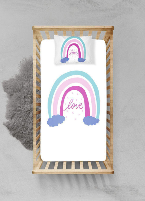 %100 Pamuklu Lastikli Çarşaf Seti - (120x200+20cm) - PLCS82023095