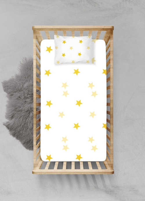 %100 Pamuklu Lastikli Çarşaf Seti - (120x200+20cm) - PLCS82023098