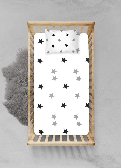 %100 Pamuklu Lastikli Çarşaf Seti - (80x140+15cm) - PLCS52023099